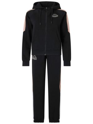 LOGO GIMECCO - Sport Suits - TRACKSUIT - Woman - BLACK-PINK MISTY-WHITE
