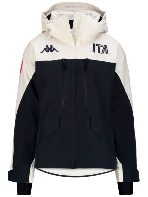 6CENTO 604FA ITA - Jackets - Mid - Woman - BLUE DK NAVY-WHITE COCONUT