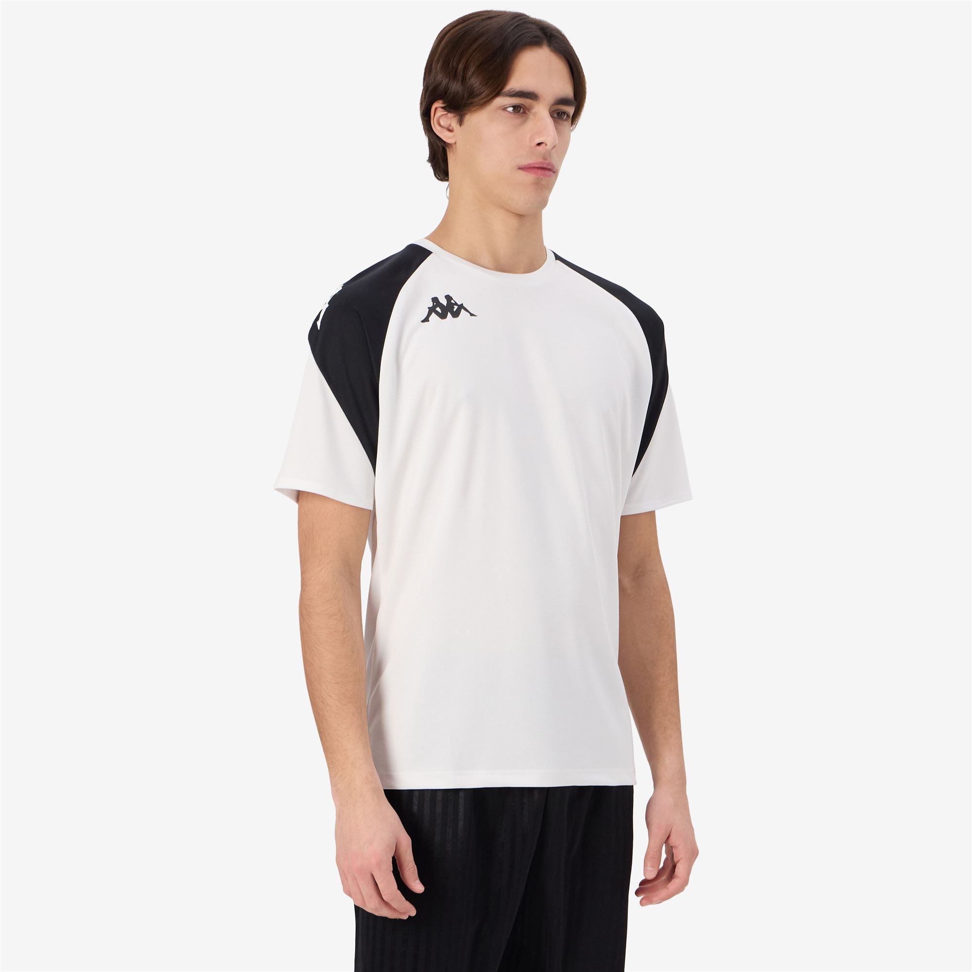 KAPPA4FOOTBALL LORETO - Active Jerseys - Shirt - Man - WHITE-BLACK - Image 5