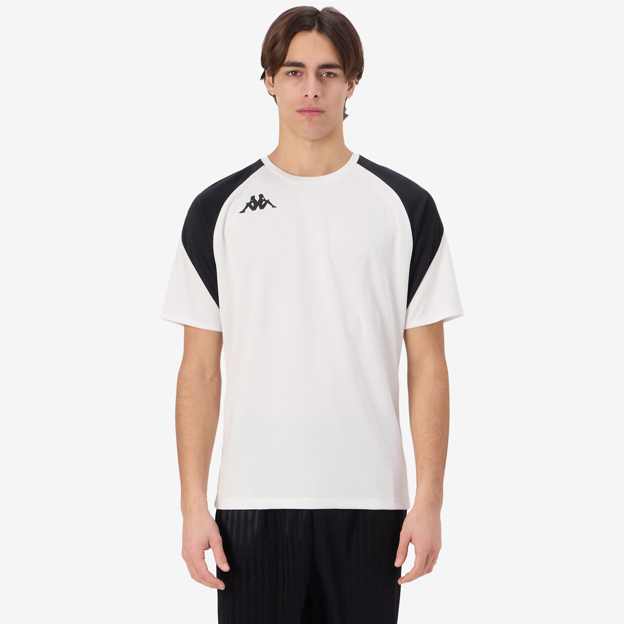KAPPA4FOOTBALL LORETO - Active Jerseys - Shirt - Man - WHITE-BLACK - Image 4