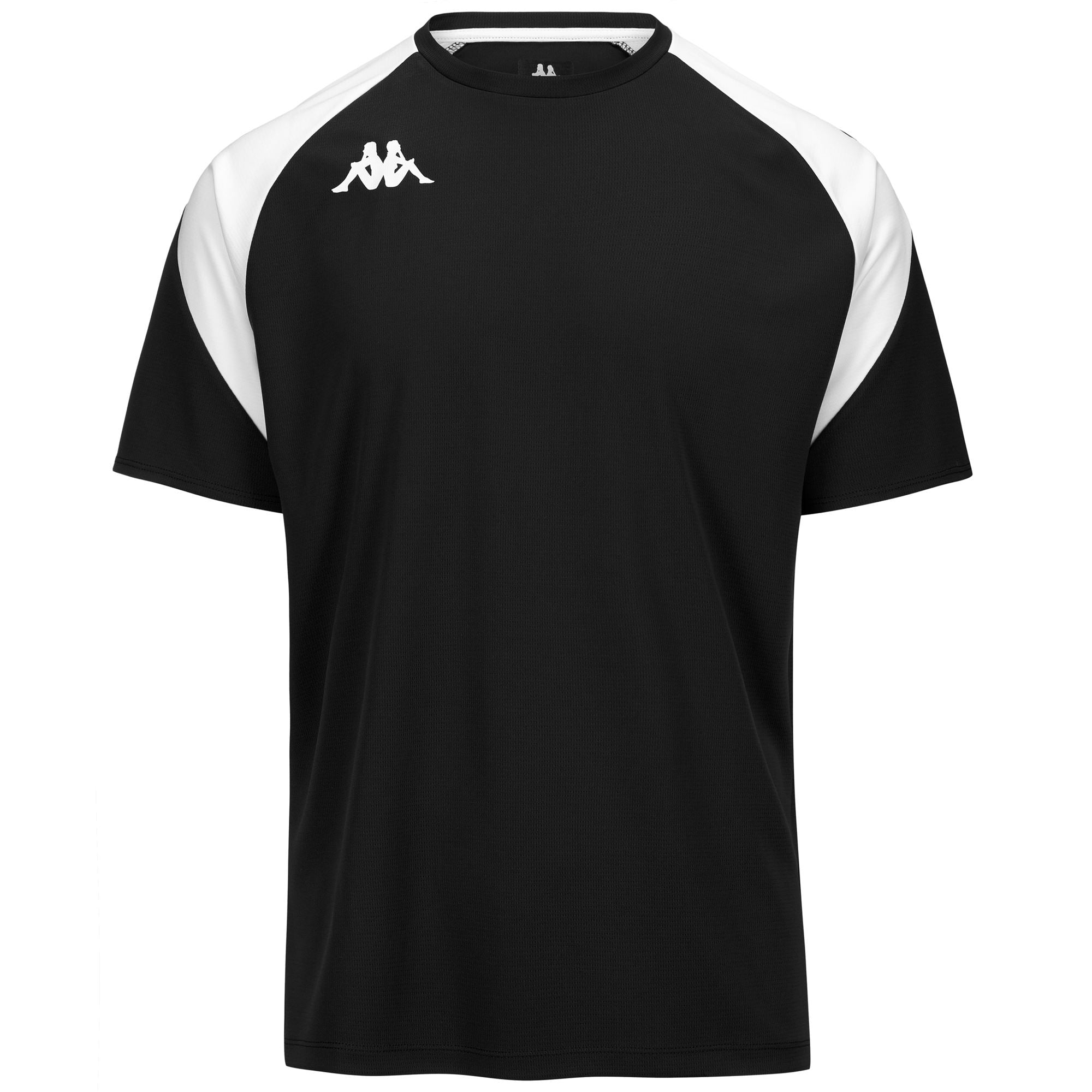 KAPPA4FOOTBALL LORETO - Active Jerseys - Shirt - Man - BLACK-WHITE