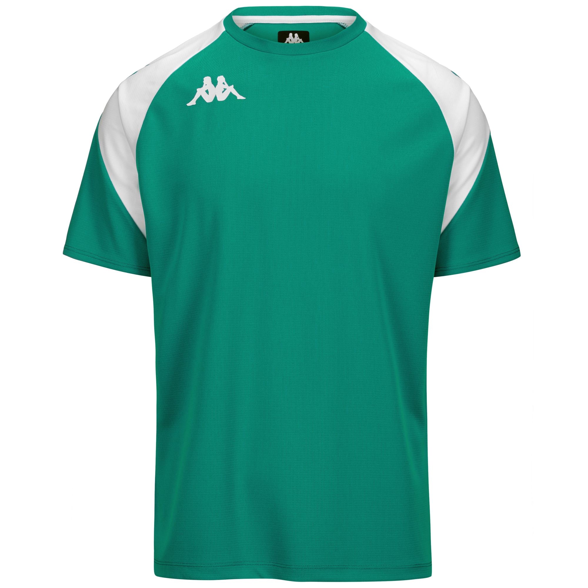 KAPPA4FOOTBALL LORETO - Active Jerseys - Shirt - Man - GREEN-WHITE