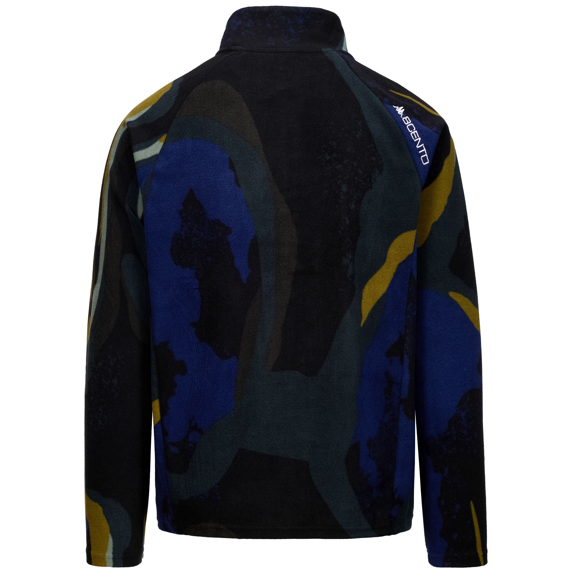 8CENTO 818FZG - Fleece - Jacket - Unisex - BLUE CAVERN-GREEN PONDEROSA-BLACK - Image 3