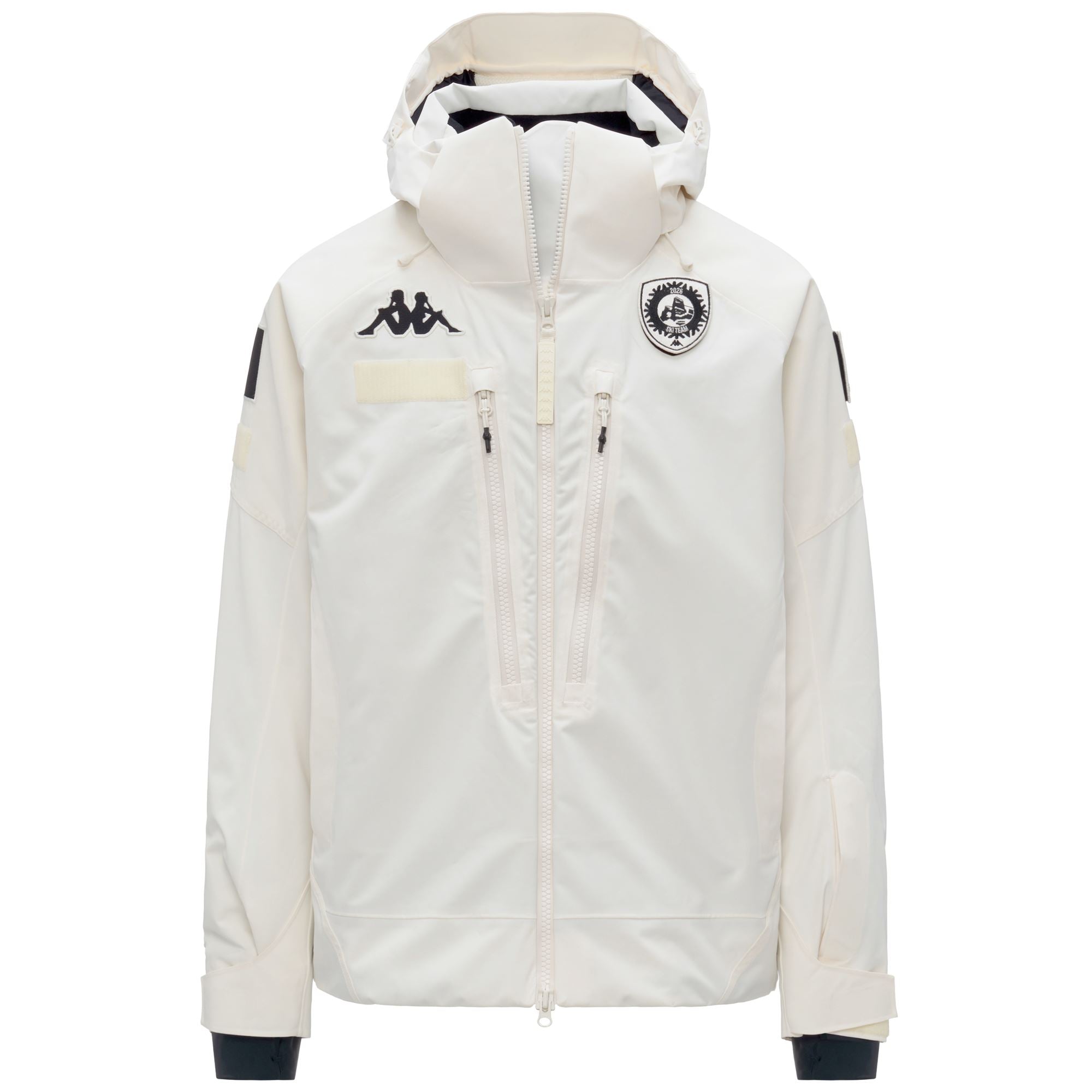 602C PREMIUM - Jackets - Mid - Unisex - White Coconut-Black