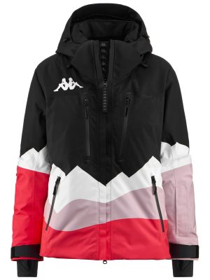 6CENTO 612P - Jackets - Mid - Woman - BLACK-WHITE-PINK LT.-PINK