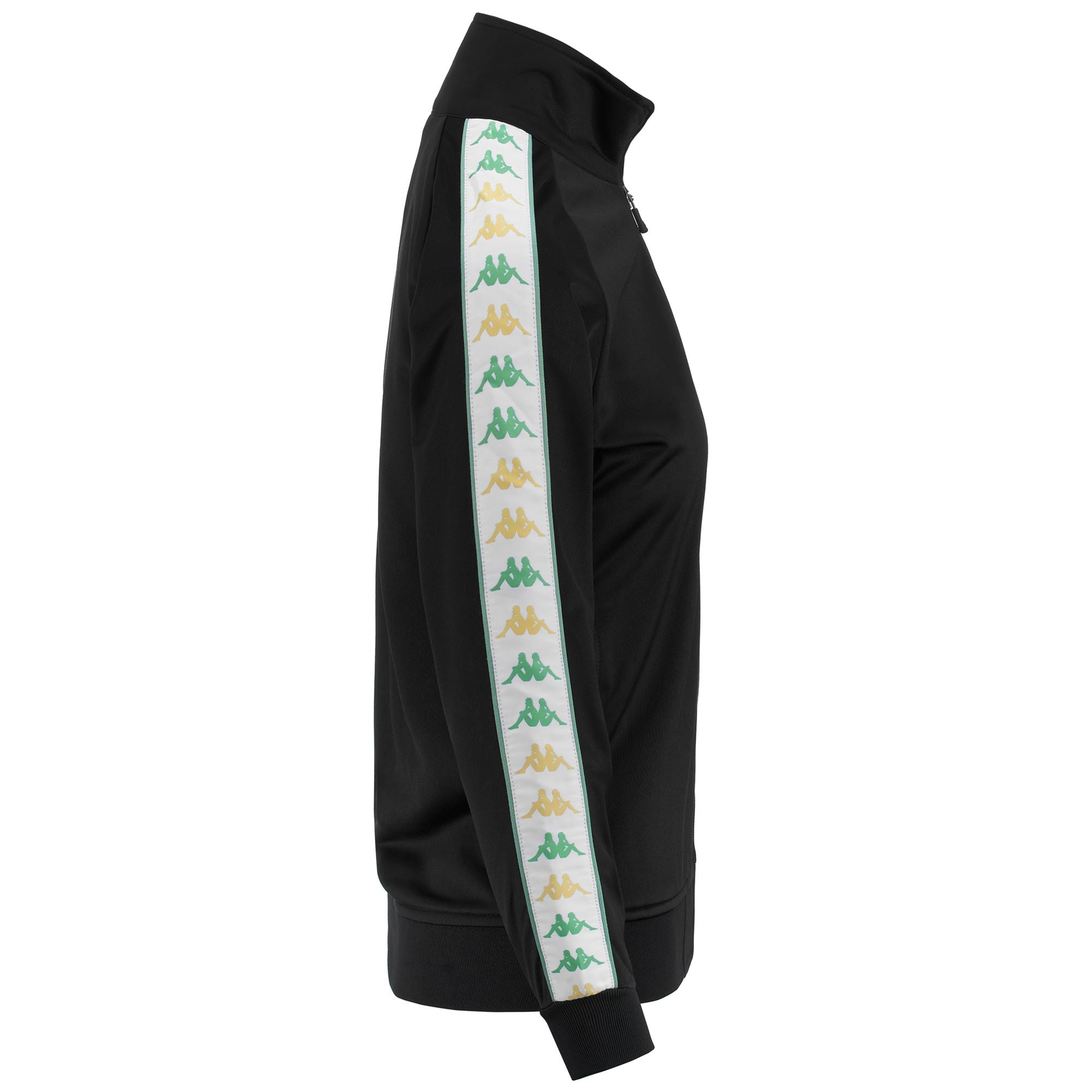222 BANDA WANNISTONI SLIM - Fleece - Jacket - Woman - BLACK-WHITE-GREEN DUSTY - Image 2