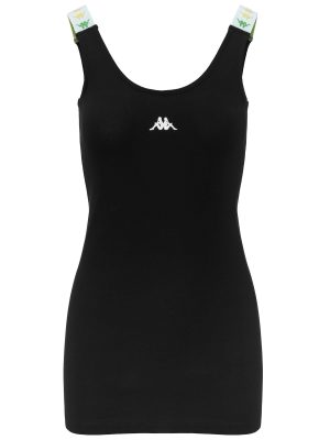 222 BANDA SIXTA - Dresses - Mid - Woman - BLACK-WHITE-GREEN DUSTY