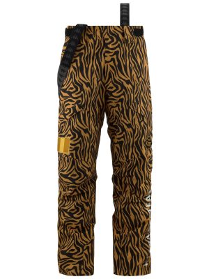 TIER ZERO GIHDAY - Pants - Sport Trousers - Man - YELLOW SUNFLOWER-BLACK