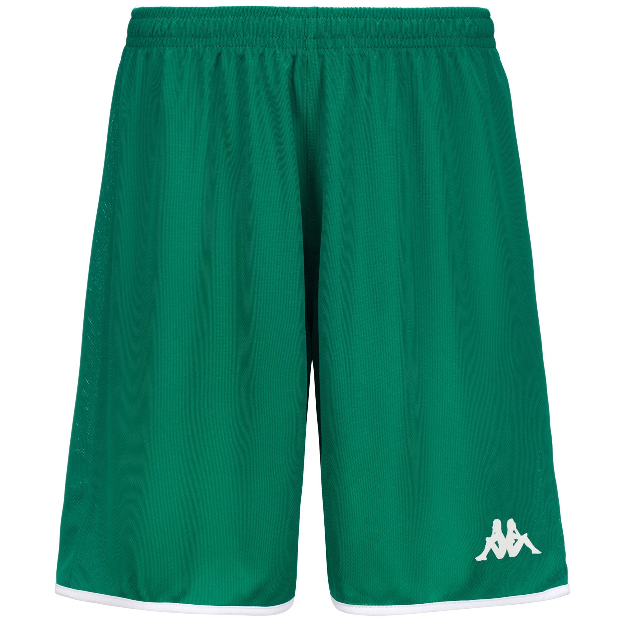 KAPPA4BASKET DUMPO - Shorts - Sport Shorts - Man - GREEN-WHITE