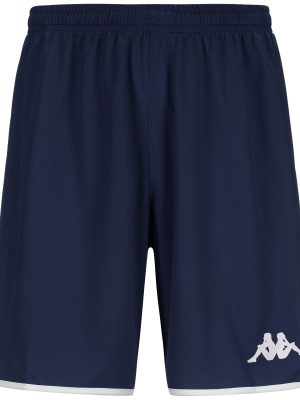 KAPPA4BASKET DUMPO - Shorts - Sport  Shorts - Man - BLUE MARINE-WHITE