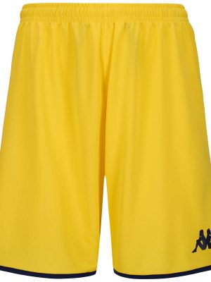 KAPPA4BASKET DUMPO - Shorts - Sport  Shorts - Man - YELLOW-BLUE MARINE