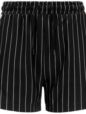 222 BANDA LORA - Shorts - Sport  Shorts - Woman - BLACK-WHITE ANTIQUE-BLUE ROYAL