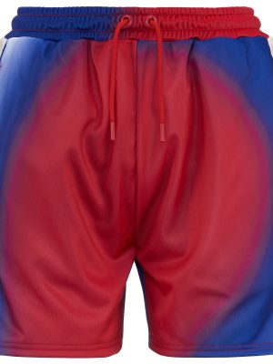 222 BANDA SACHA 2 GRAPHIK - Shorts - Sport  Shorts - Woman - GRAPHIK RED-BLUE ROYAL-WHITE ANTIQUE
