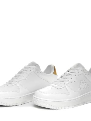 LOGO MASERTA 6 - Sneakers - Low Cut - Woman - WHITE-YELLOW GOLD