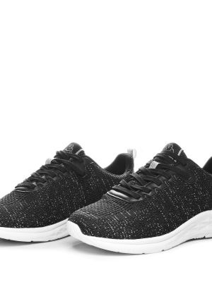 LOGO ROSTIEW - Sneakers - Low Cut - Woman - BLACK-GREY SILVER