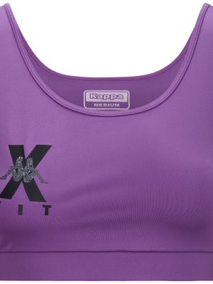 KOMBAT WKT ETILEA - Active Jerseys - Top - Woman - VIOLET BILBERRY