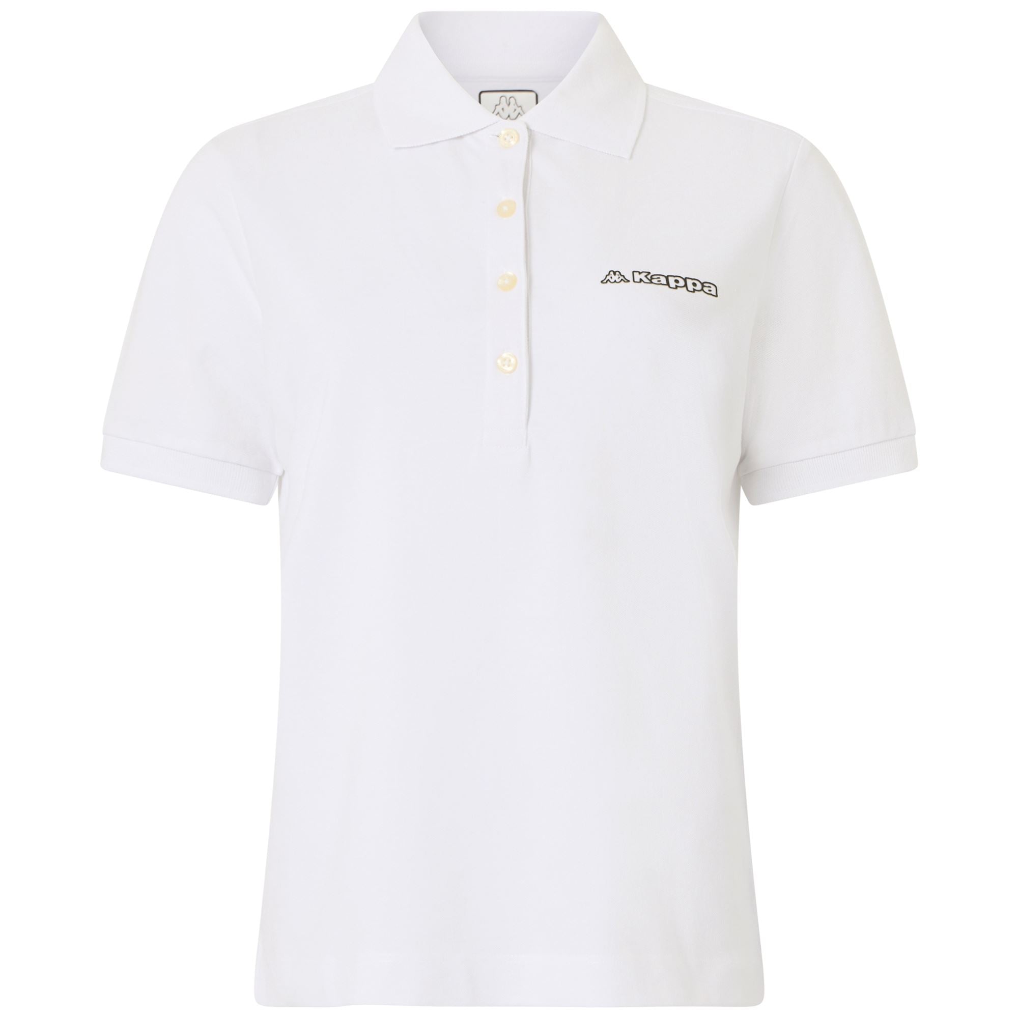 LOGO FIXE - Polo Shirts - Polo - Woman - WHITE
