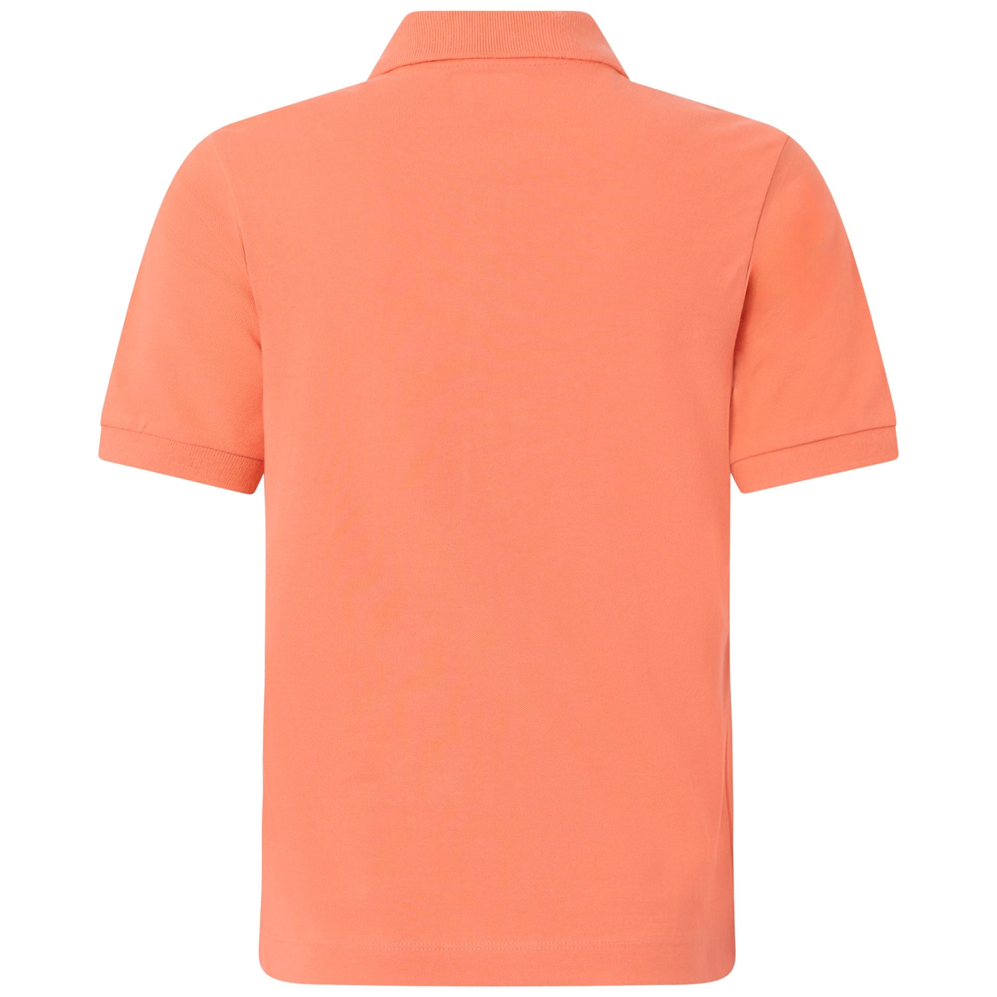 LOGO FIXE - Polo Shirts - Polo - Woman - ORANGE CORAL - Image 3