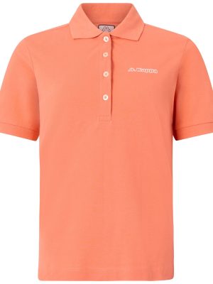 LOGO   FIXE - Polo Shirts - Polo - Woman - ORANGE CORAL