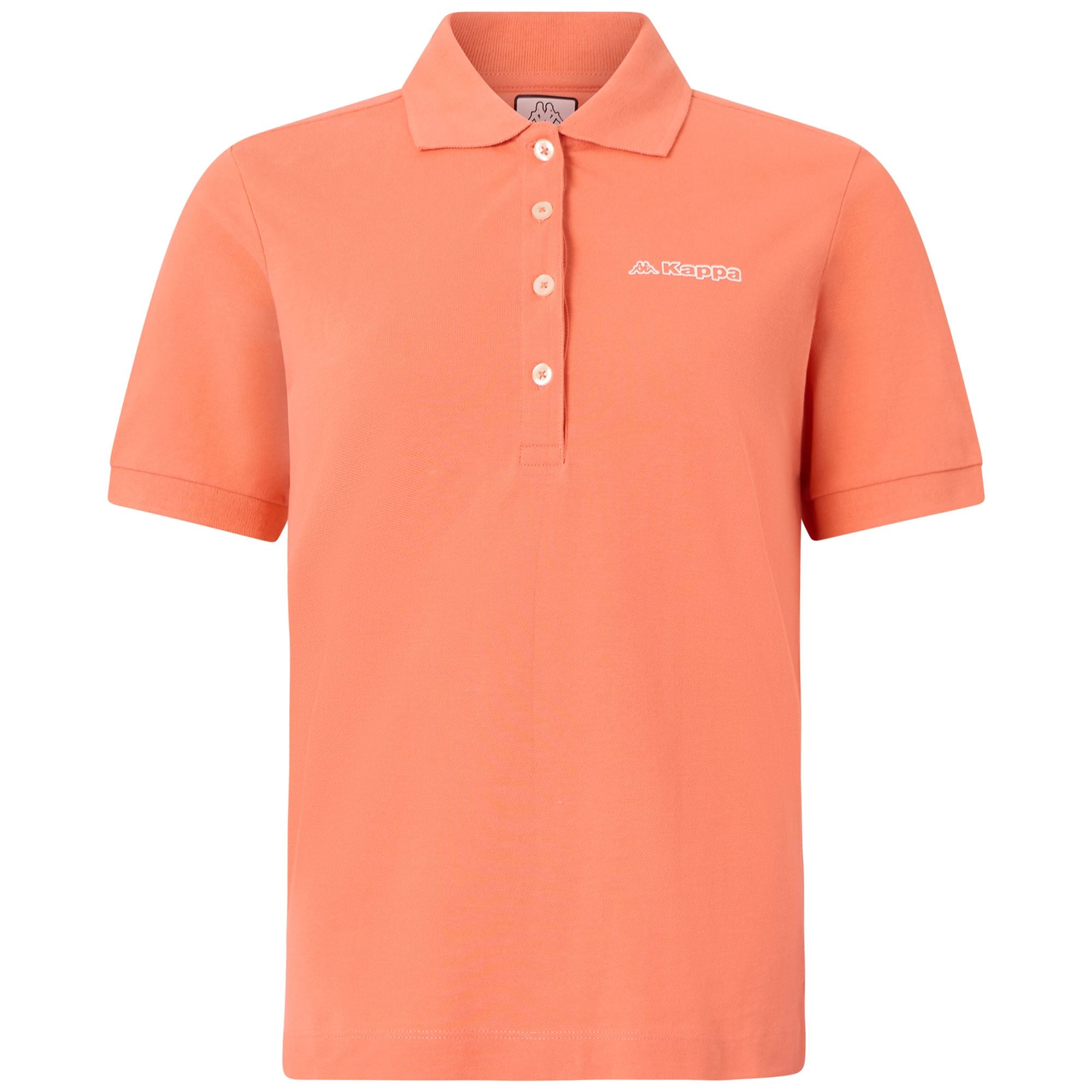LOGO FIXE - Polo Shirts - Polo - Woman - ORANGE CORAL