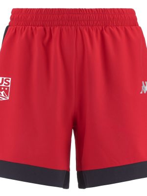 KOMBAT DOTA US - Shorts - Sport Shorts - Unisex - RED-BLUE DK NAVY