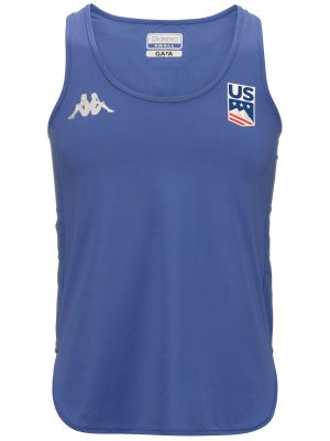 KOMBAT DREAM US - T-ShirtsTop - Tank - Woman - BLUE FIORD