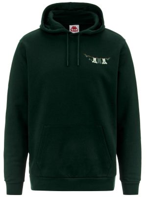 GRAPHIK PHELPS - Fleece - Jumper - Man - GREEN PONDEROSA-GREEN SAGE