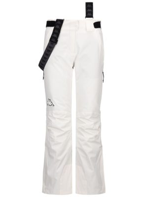 834 - Pants - Sport Trousers - Woman - White Coconut-Black