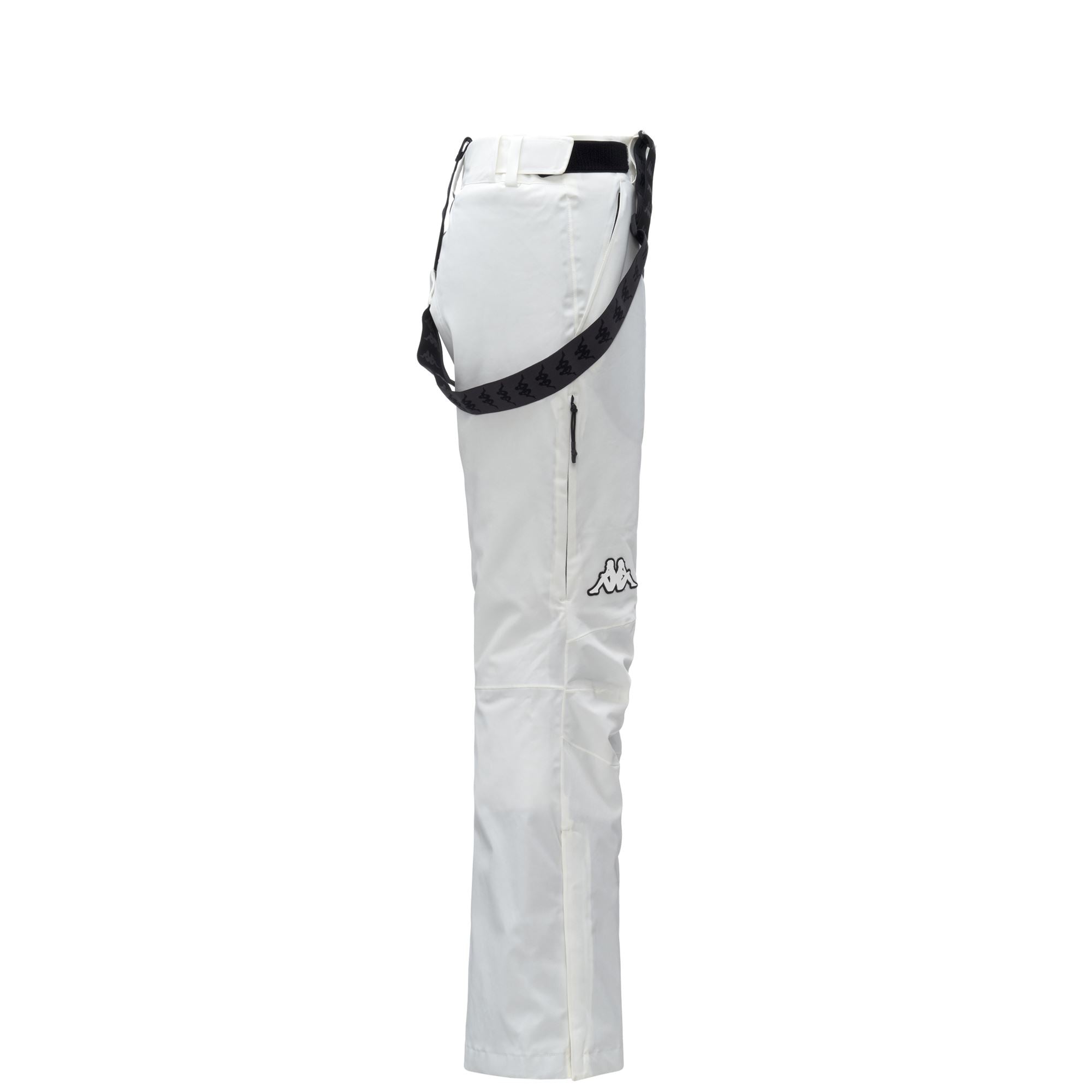 834 - Pants - Sport Trousers - Woman - White Coconut-Black - Image 2