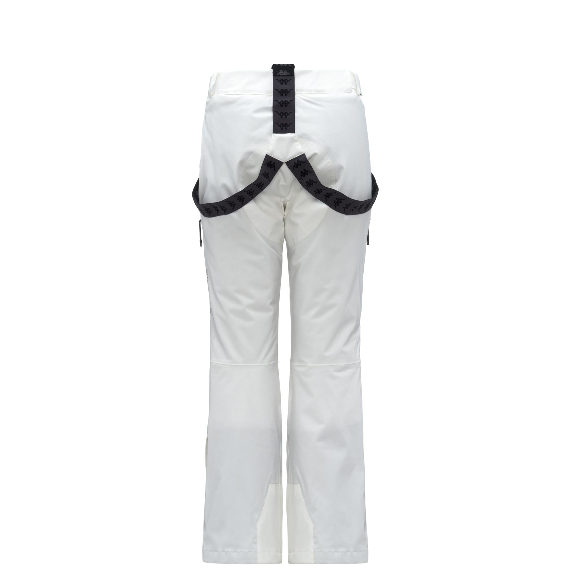 834 - Pants - Sport Trousers - Woman - White Coconut-Black - Image 3