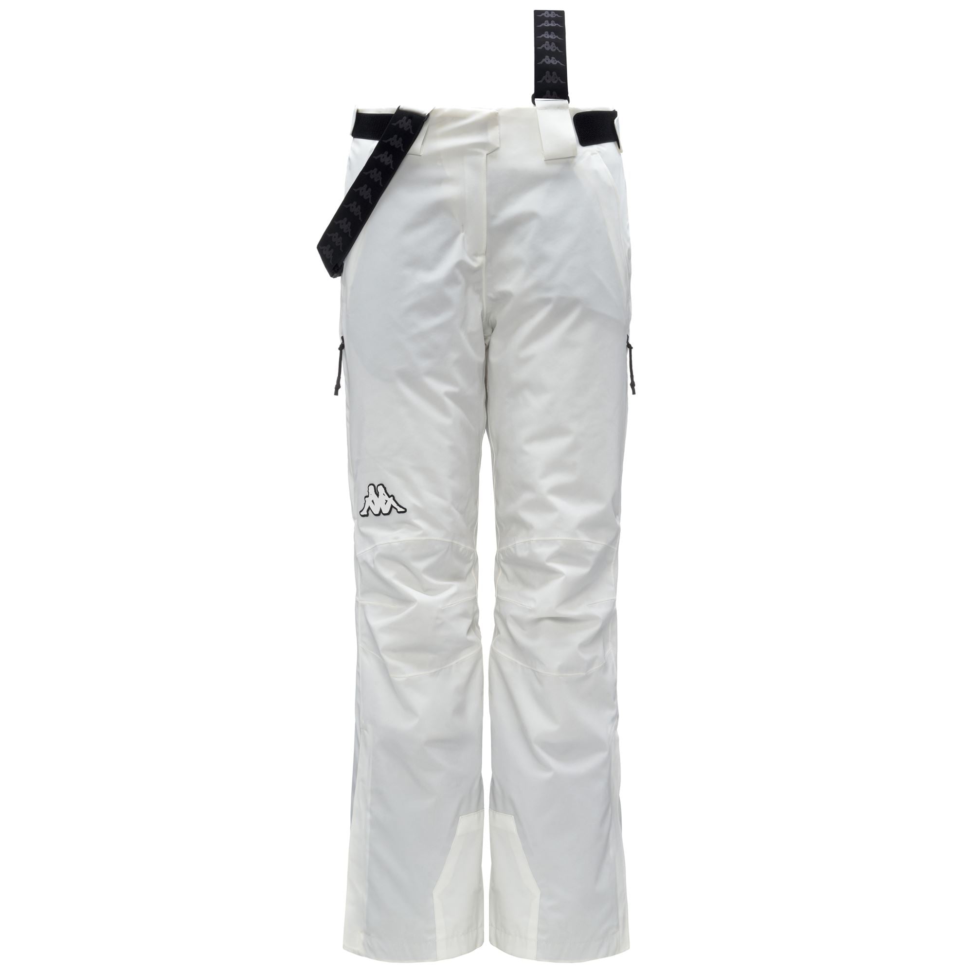 834 - Pants - Sport Trousers - Woman - White Coconut-Black