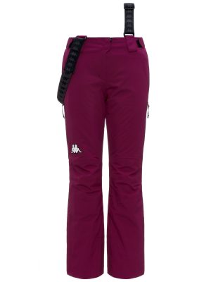 834 - Pants - Sport Trousers - Woman - Red Plum