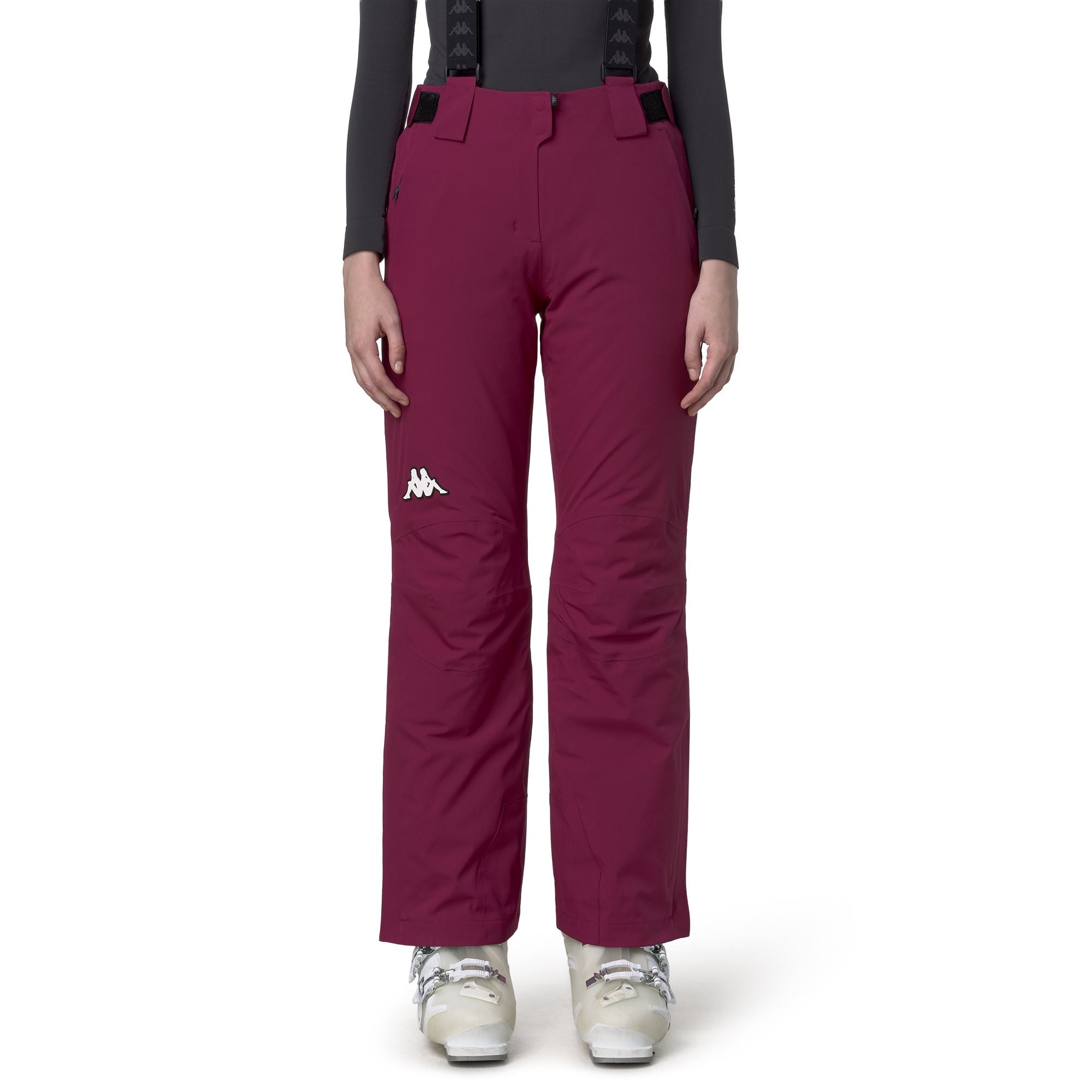834 - Pants - Sport Trousers - Woman - Red Plum - Image 4