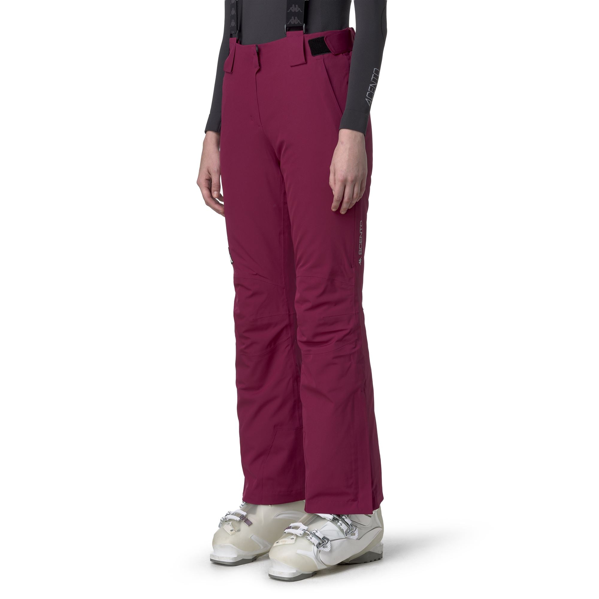 834 - Pants - Sport Trousers - Woman - Red Plum - Image 5