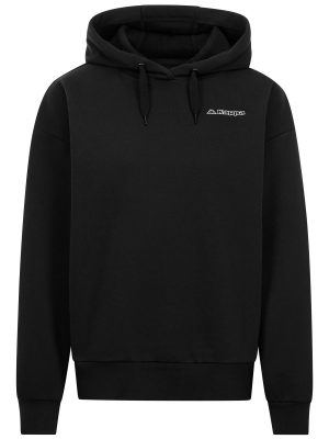 LOGO ATMOSPHERE OR - Fleece - Jumper - Woman - BLACK