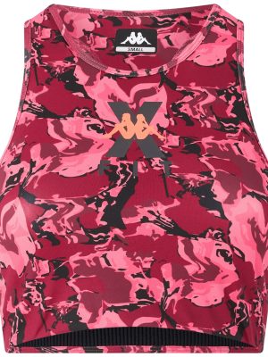 KOMBAT WKT GERRANI - Active Jerseys - Top - Woman - RED GRANITA-RED ANEMONE-FUCHSIA PINK-PINK HOT-BLACK