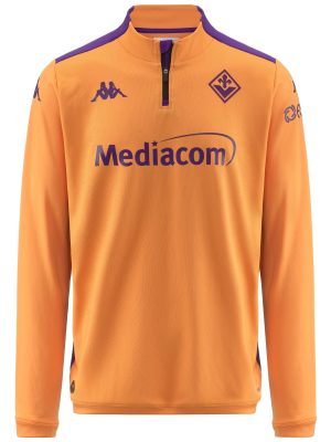 ABLAS PRO 8 FIORENTINA - Fleece - Jumper - Man - ORANGE MARIGOLD-VIOLET INDIGO SPONSOR