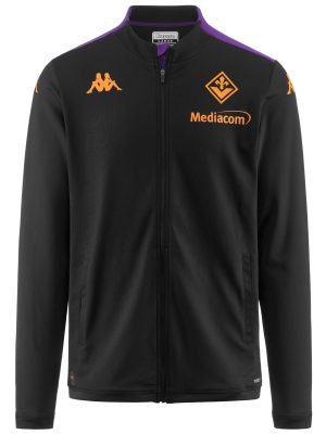 ARUN PRO 8 FIORENTINA - Fleece - Jacket - Man - BLACK-VIOLET INDIGO