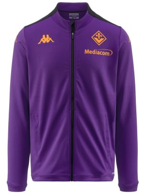 ARUN PRO 8 FIORENTINA - Fleece - Jacket - Man - VIOLET INDIGO-BLACK