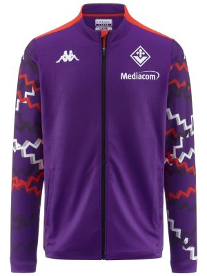 ARUNPRE PRO 8 FIORENTINA - Fleece - Jacket - Man - VIOLET INDIGO-RED