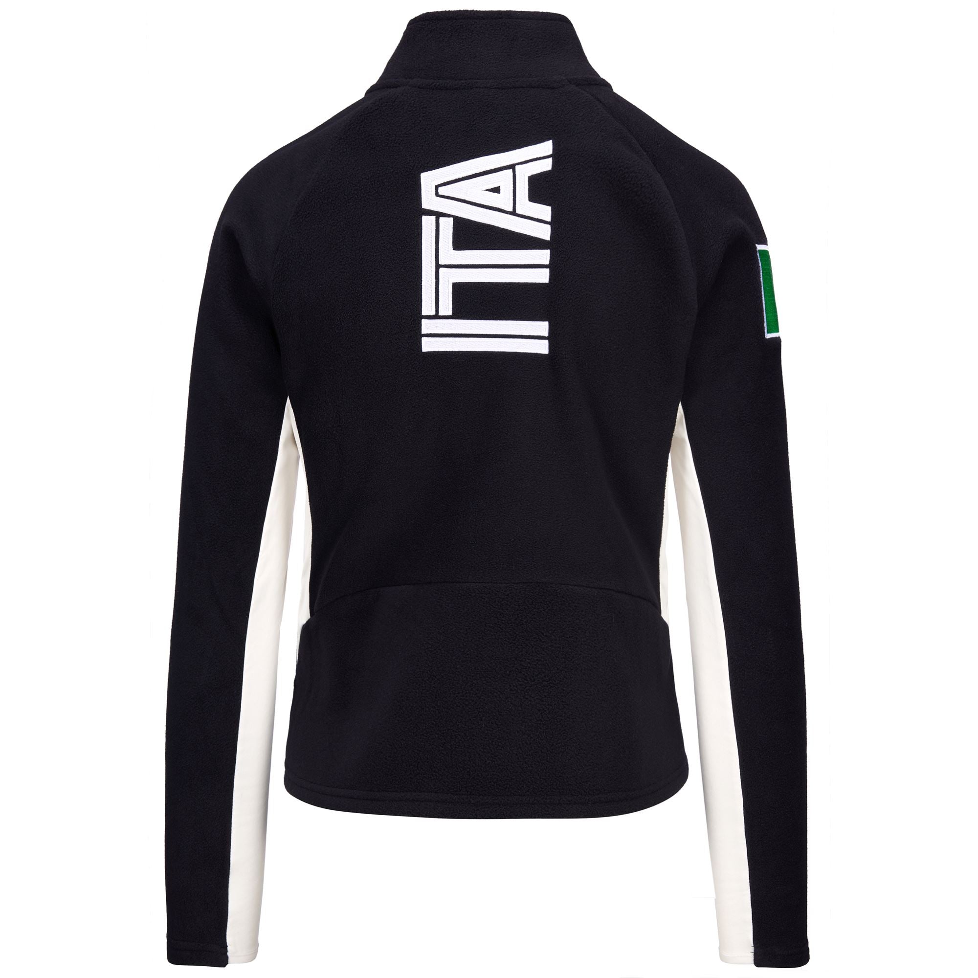 6CENTO 688 ITA - Fleece - Jacket - Woman - BLUE DK NAVY-WHITE COCONUT - Image 3