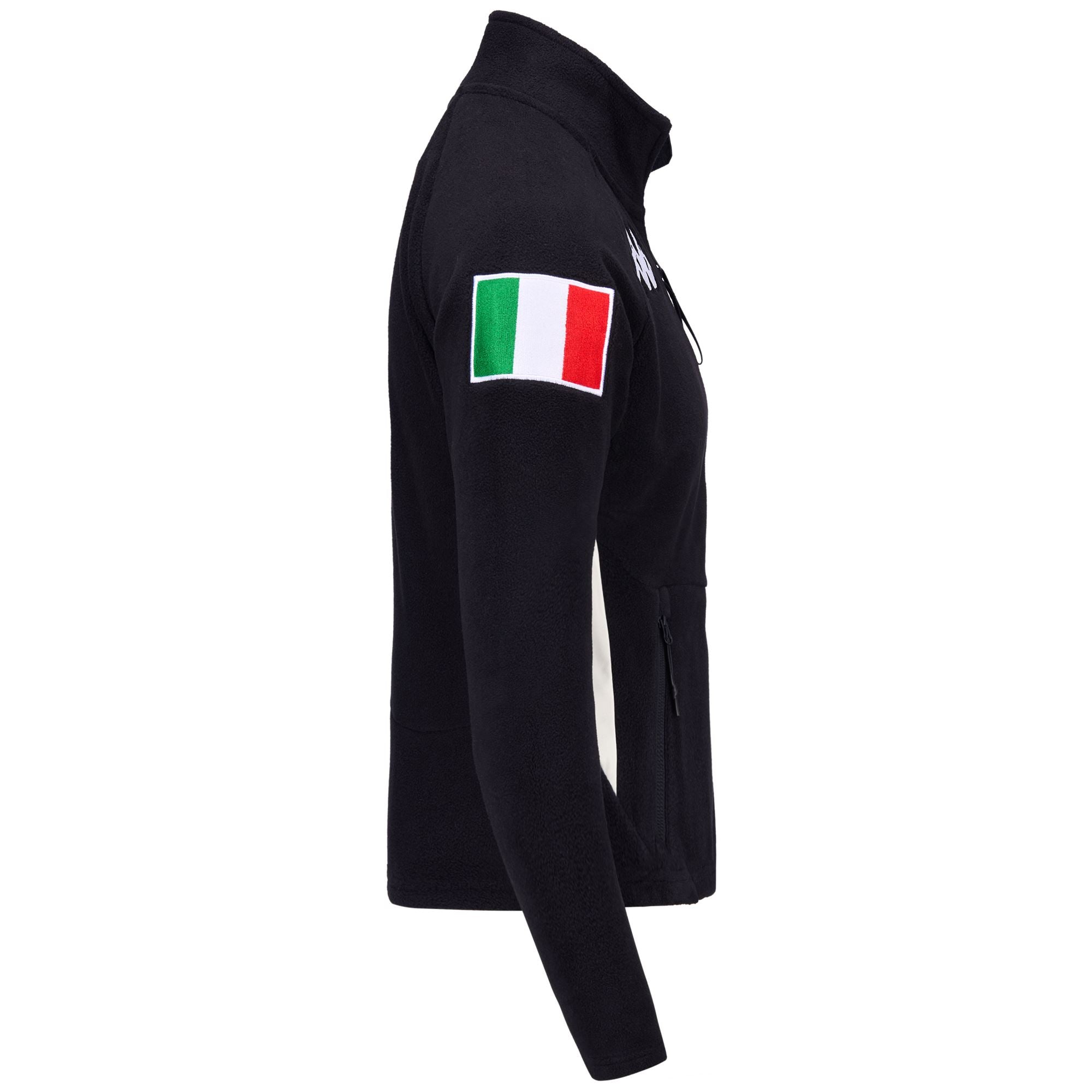 6CENTO 688 ITA - Fleece - Jacket - Woman - BLUE DK NAVY-WHITE COCONUT - Image 2