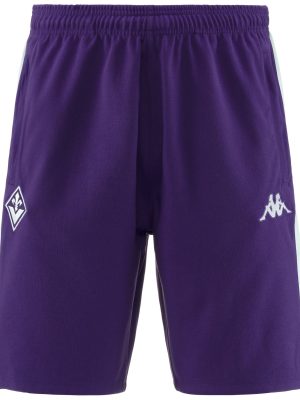 ALOZIP 8 FIORENTINA - Shorts - Sport  Shorts - Man - VIOLET INDIGO-GREEN WATER