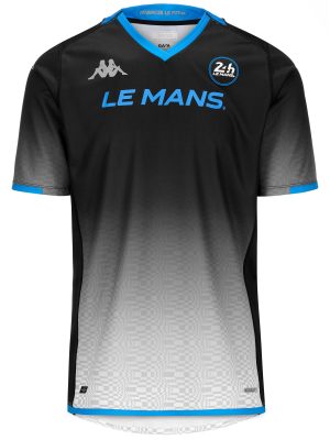 KOMBAT 24H LE MANS - Active Jerseys - Shirt - Man - BLACK-WHITE