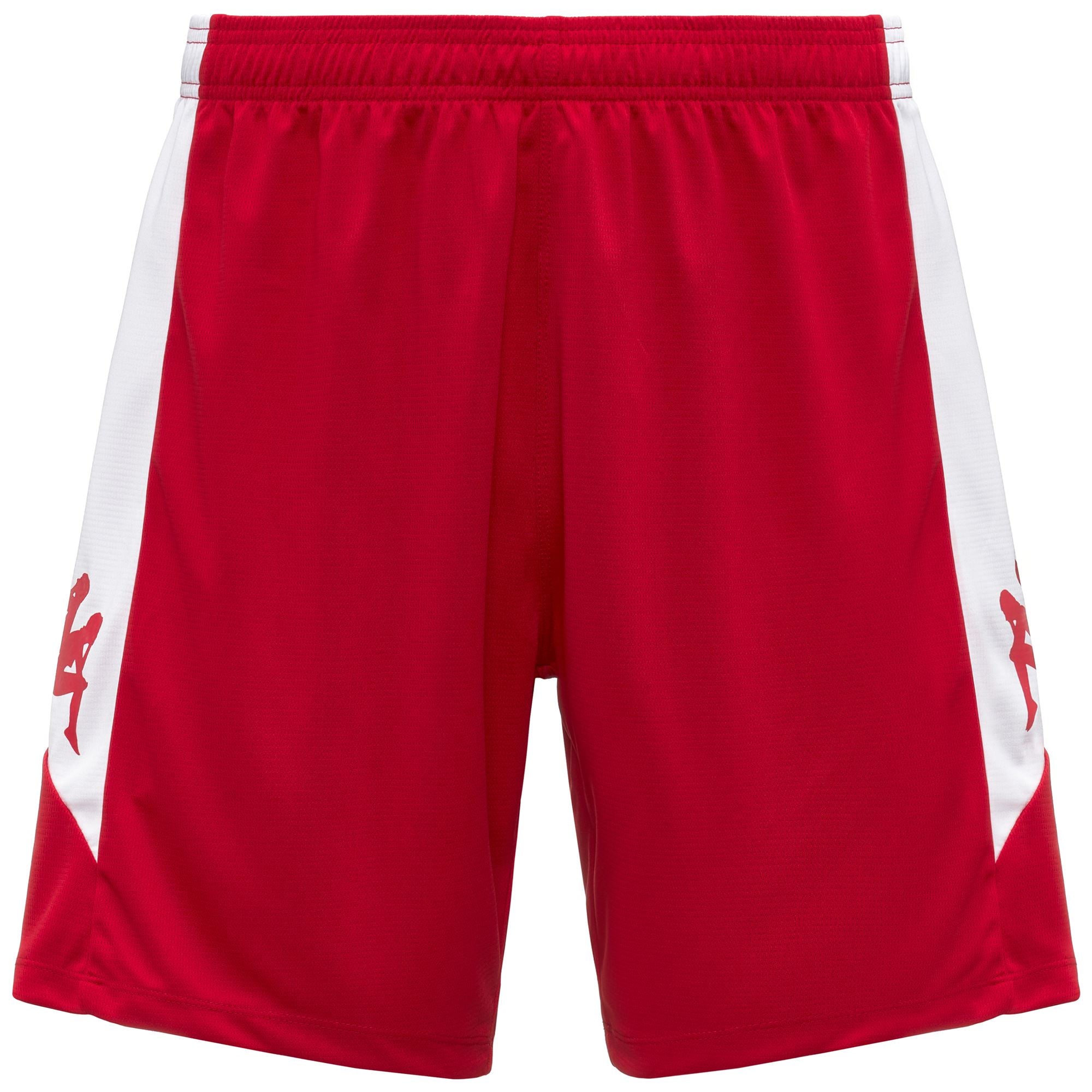 KAPPA4FOOTBALL LUVIO - Shorts - Sport Shorts - Man - RED-WHITE