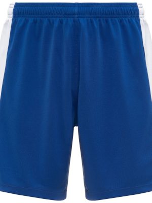 KAPPA4FOOTBALL   LUVIO - Shorts - Sport  Shorts - Man - BLUE SAPPHIRE-WHITE