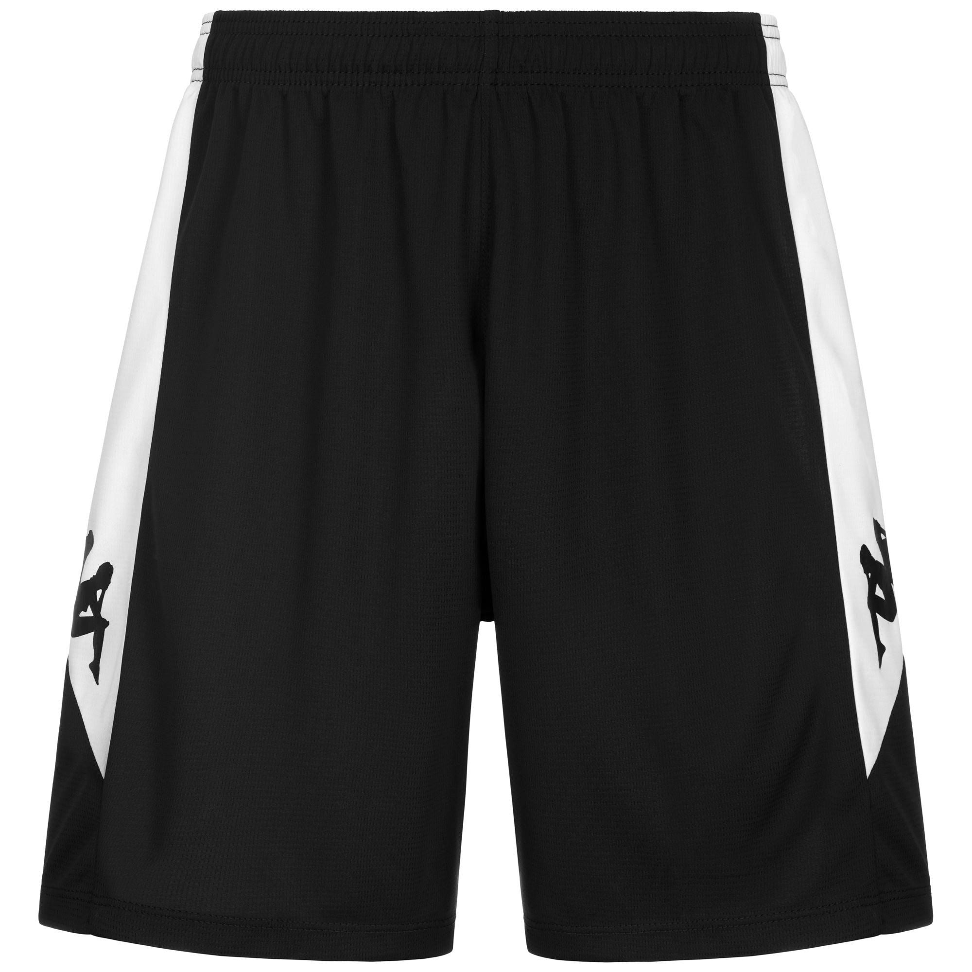 KAPPA4FOOTBALL LUVIO - Shorts - Sport Shorts - Man - BLACK-WHITE