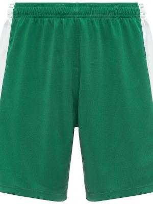 KAPPA4FOOTBALL   LUVIO - Shorts - Sport  Shorts - Man - GREEN-WHITE