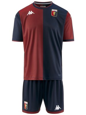 KOMBAT KIT 2025 GENOA - SETS - Shorts / T-Shirt - Man - RED DK DAHLIA-BLUE DK