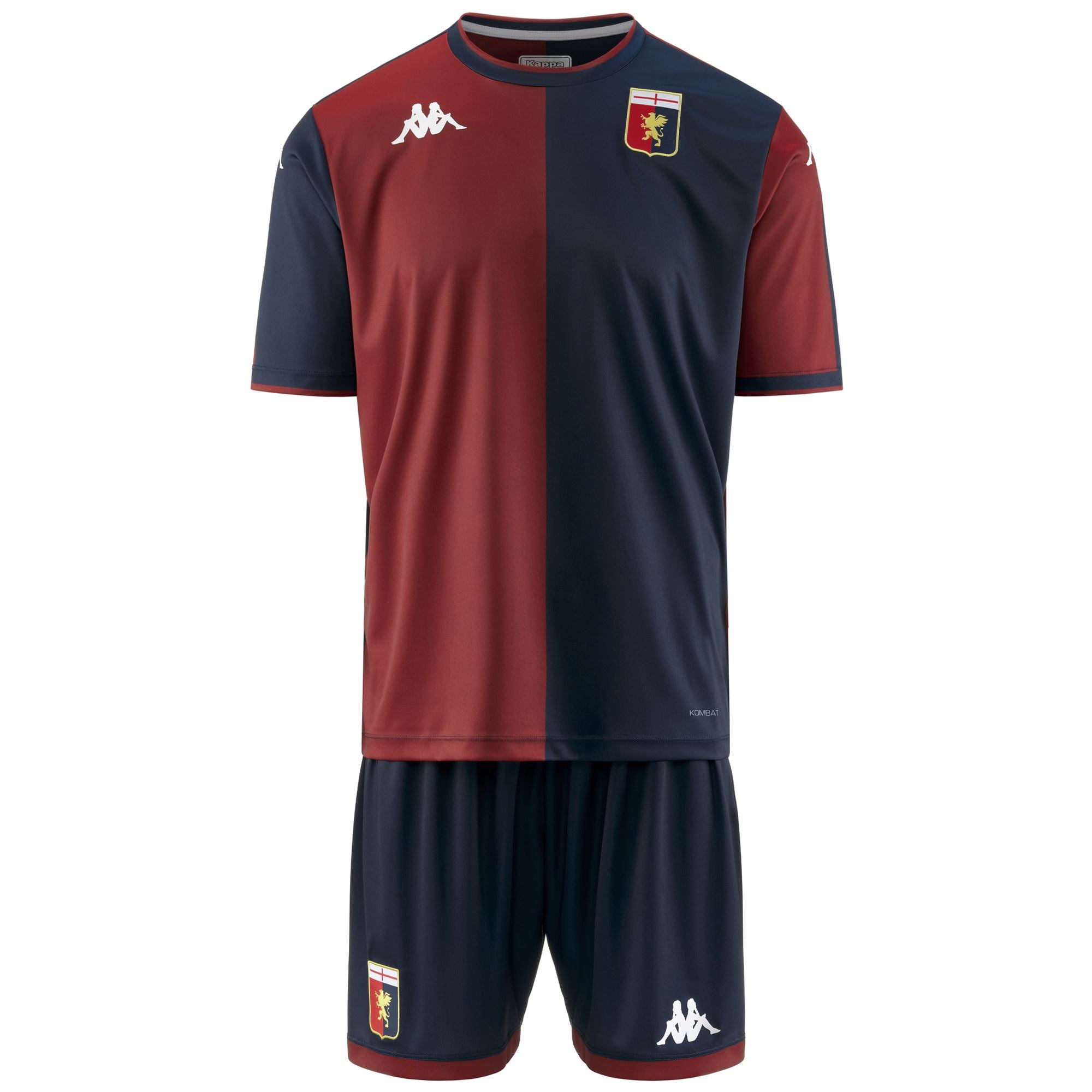 KOMBAT KIT 2025 GENOA - SETS - Shorts / T-Shirt - Man - RED DK DAHLIA-BLUE DK